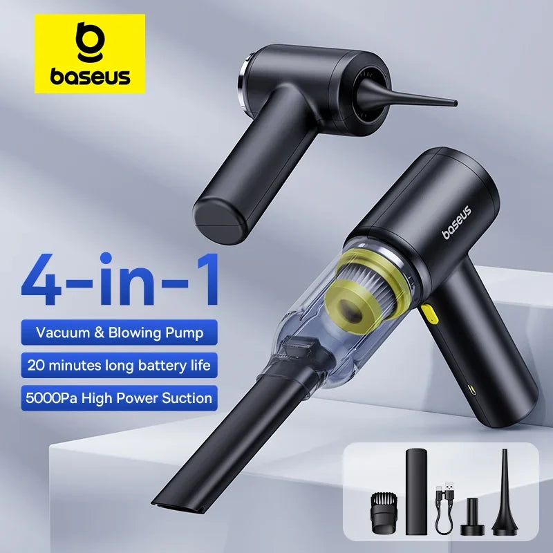 Keep Your Car Clean with Baseus Vacuum