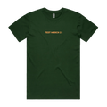 Forest Green front flat lay